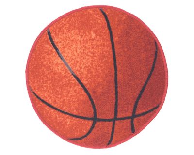 Imagen 1 del producto Alfombra infantil 57x57 cm básquetbol Dib