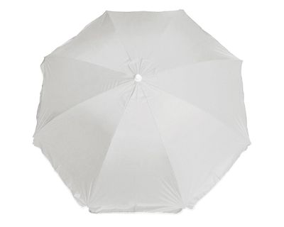 Quitasol 1,8 m UV+50 blanco Outzen