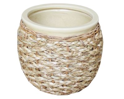Macetero 20 cm Boho natural Outzen