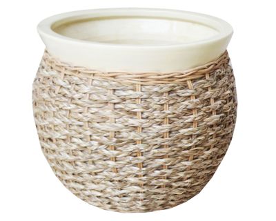 Imagen 1 del producto Macetero 28 cm Boho natural Outzen