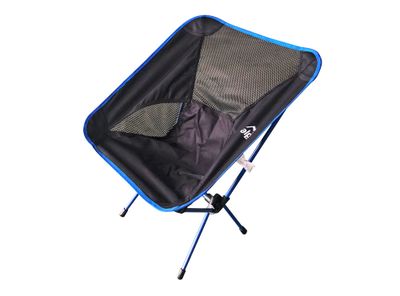 Imagen 2 del producto Silla camping con apoyabrazos negro Alpes