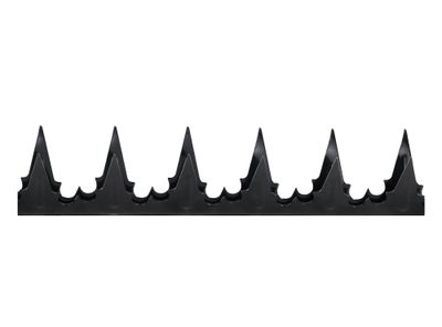 Imagen 2 del producto Defensa muro 125° 1 m pino doble negro Lioi