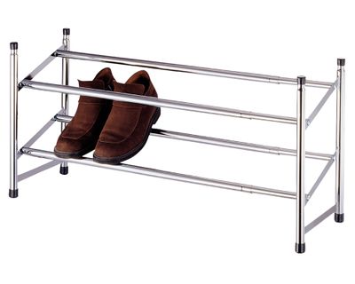 Organizador zapatos 2 repisas silver Cotidiana