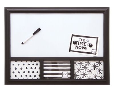 Imagen 1 del producto Pizarra 3 marcos 53x39 cm negro VGO