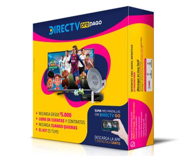 Imagen 2 del producto Kit HD prepago libre contrato DirecTV
