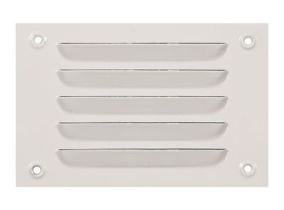 Ventilación 10x15 cm aluminio esmaltado blanco