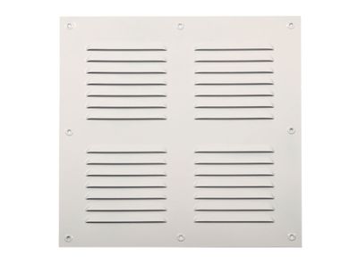Imagen 1 del producto Ventilación 30x30 cm aluminio esmaltado blanco