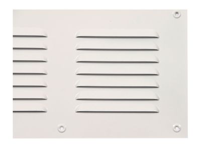 Imagen 2 del producto Ventilación 30x30 cm aluminio esmaltado blanco