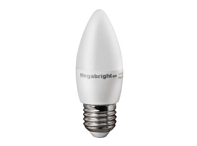 Imagen 2 del producto Ampolleta LED 5W E27 C37 vela Megabright