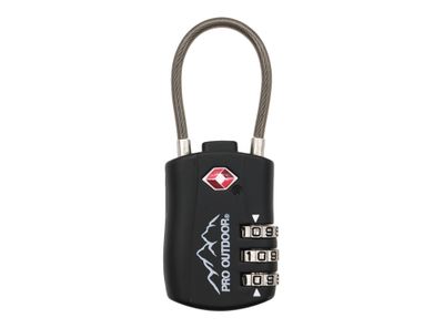 Candado cable viajes Pro Outdoor