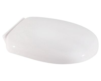 Asiento WC cierre suave redondo blanco Vessanti