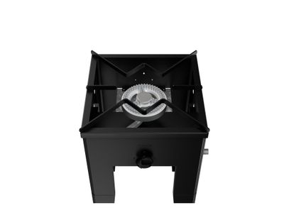 Imagen 2 del producto Anafe alto 1 quemador 6EA183 negro Maigas