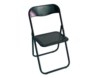 Silla plegable Holes negro M+Design