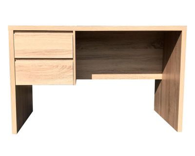 Escritorio 2 cajones natural 1 M+Design