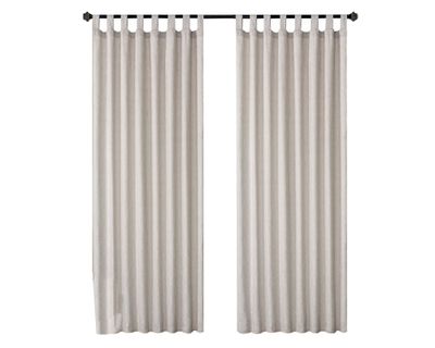 Cortina 140x230 cm beige Cotidiana.