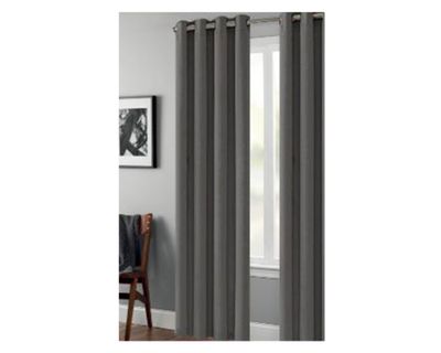 Cortina blackout 140x230 cm liso gris oscuro Cotidiana
