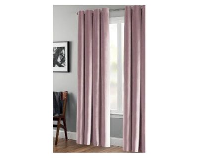 Cortina sunout 140x230 cm Lisa rosado Cotidiana