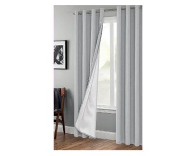 Cortina blackout 140x230 cm gris Cotidiana