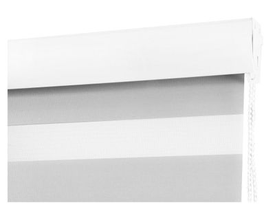 Imagen 2 del producto Cortina roller blackout zebra 80x165 cm gris Cotidiana