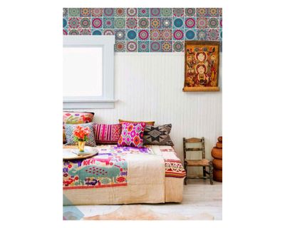 Imagen 2 del producto Vinilo adhesivo 15x15 cm Mandala 12 unidades