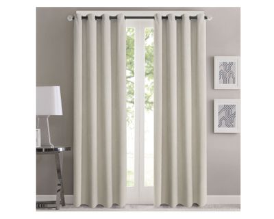 Cortina Sunout lisa crema 140x230 cm