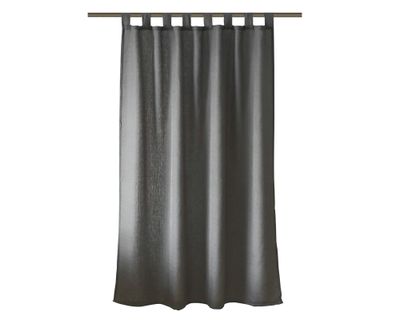 Cortina velo 140x230 cm gris Cotidiana