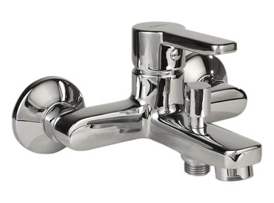 Monomando mezclador tina ducha Trento cromo Klipen