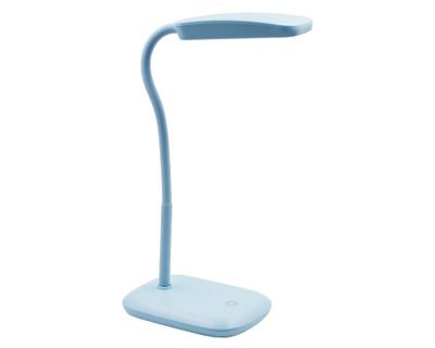 Lámpara escritorio LED Kozma touch celeste Abitare