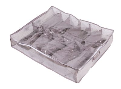 Organizador calzado 12 divisiones zigzag Cotidiana