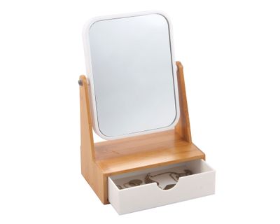Espejo con cajón 16.3x24.8 cm