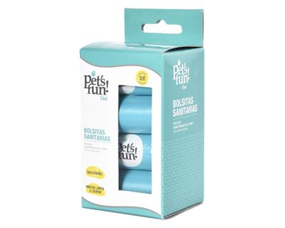 Imagen 2 del producto Bolsas sanitarias 120 unidades Pet's fun.