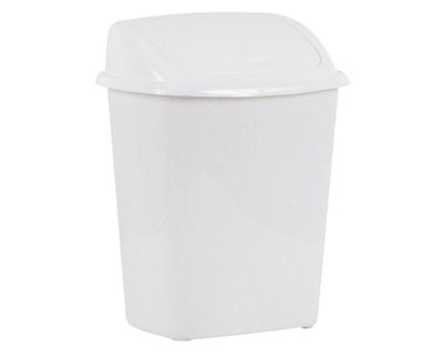 Imagen 2 del producto Papelero vaivén 7 litros Deluxe blanco Innovaplast