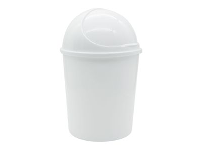 Imagen 2 del producto Papelero con tapa Venus blanco Reyplast