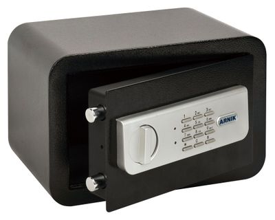 Caja fuerte 20x31x20 cm HYQHOUARN087 negro Arnik