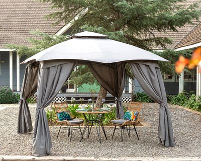 Pérgola 3x3 m Boris gris Outzen