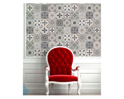 Imagen 2 del producto Cenefa adhesiva 5,5x46 cm Venecia 6 unidades