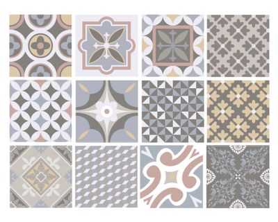 Imagen 1 del producto Vinilo adhesivo 15x15 cm Córdoba 12 unidades