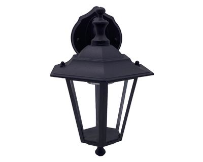 Imagen 2 del producto Farol 1L E27 muro Yiyo negro Abitare