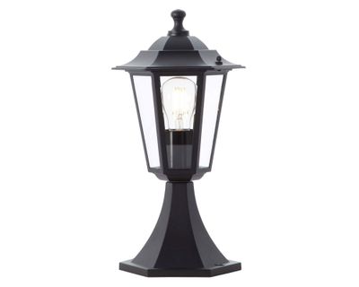 Farol base 1L E27 Yiyo negro Abitare