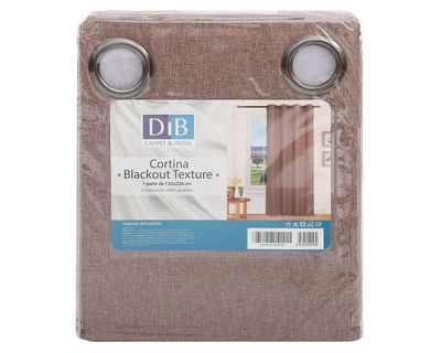 Cortina blackout 135x230 cm café Dib