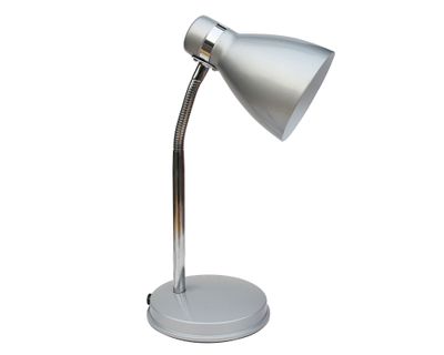 Lámpara escritorio 1L E27 Lince silver Abitare