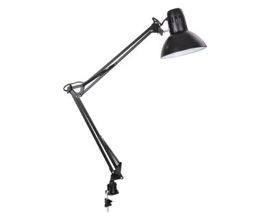 Lámpara sobremesa 1L E27 movible dibujo 2.0 negro Abitare