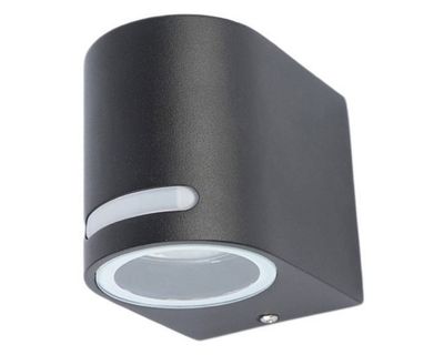 Imagen 2 del producto Aplique 1L GU10 Burne negro Abitare