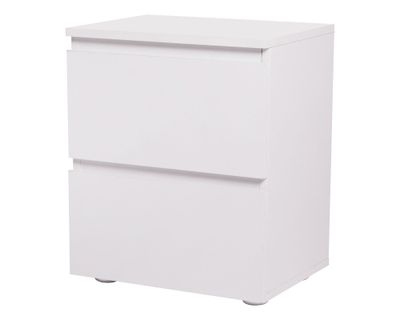 Imagen 2 del producto Velador 2 cajones Mallorca blanco M+Design