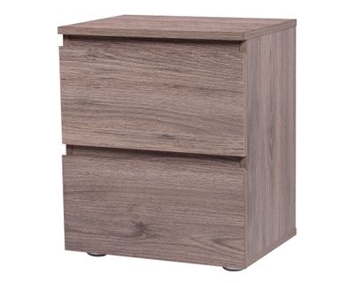 Imagen 2 del producto Velador 2 cajones Mallorca café oscuro M+Design