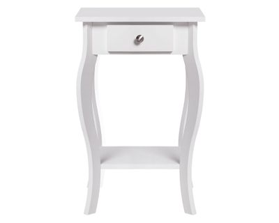 Imagen 1 del producto Velador 1 cajón Santa Lucía blanco M+Design