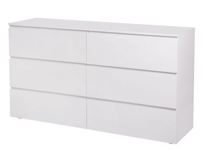 Imagen 2 del producto Cómoda Mallorca blanco 6 cajones