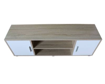 Imagen 2 del producto Rack TV Benitto natural/blanco M+Design