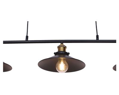 Imagen 2 del producto Lámpara colgar 3L E27 Vary 2.0 negro Abitare