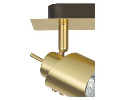 Imagen 2 del producto Spot 2L GU10 Draco dorado Abitare